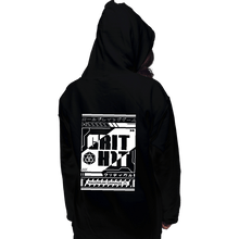 Load image into Gallery viewer, Shirts Pullover Hoodies, Unisex / Small / Black Cyberpunk Critical Hit

