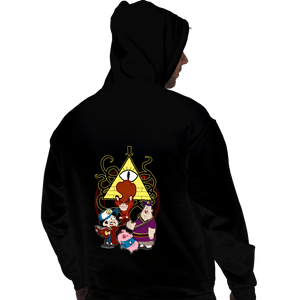 Daily_Deal_Shirts Pullover Hoodies, Unisex / Small / Black Dipper Strange and the Gravity of Madness