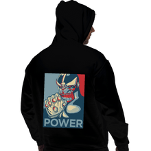 Load image into Gallery viewer, Shirts Pullover Hoodies, Unisex / Small / Black Power
