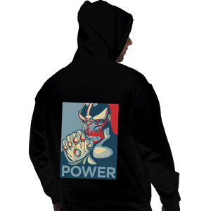 Shirts Pullover Hoodies, Unisex / Small / Black Power