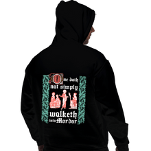 Load image into Gallery viewer, Daily_Deal_Shirts Pullover Hoodies, Unisex / Small / Black Walketh Into Mordor
