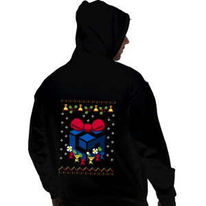 Daily_Deal_Shirts Pullover Hoodies, Unisex / Small / Black Ugly Cube