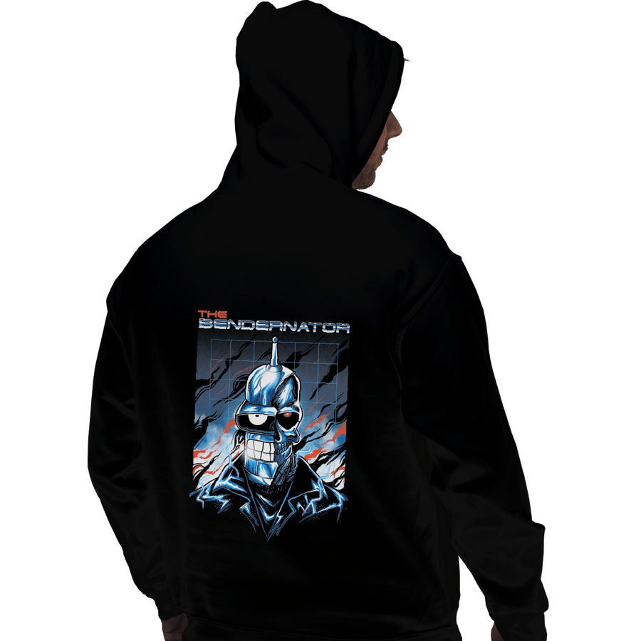 Shirts Pullover Hoodies, Unisex / Small / Black Bendernator