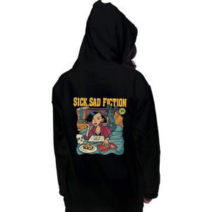 Shirts Pullover Hoodies, Unisex / Small / Black Sick Sad Fiction