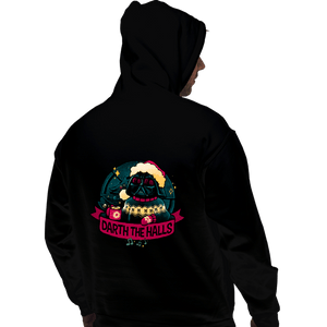 Daily_Deal_Shirts Pullover Hoodies, Unisex / Small / Black Darth The Halls