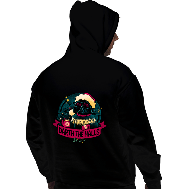 Daily_Deal_Shirts Pullover Hoodies, Unisex / Small / Black Darth The Halls