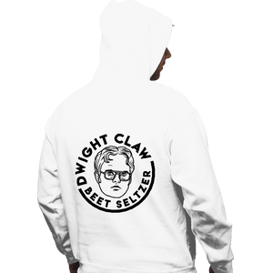 Secret_Shirts Pullover Hoodies, Unisex / Small / White Dwight Claws