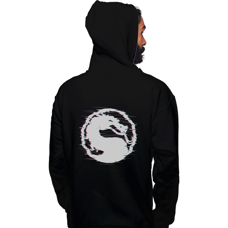 Shirts Pullover Hoodies, Unisex / Small / Black Mortal Glitch
