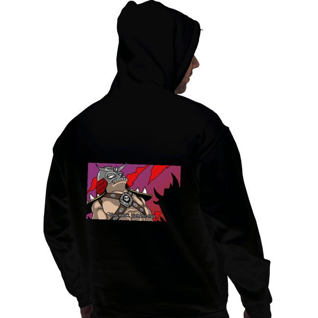 Daily_Deal_Shirts Pullover Hoodies, Unisex / Small / Black You Weak Pathetic Fool