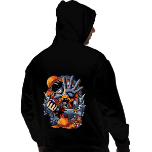 Daily_Deal_Shirts Pullover Hoodies, Unisex / Small / Black Pirate Crest