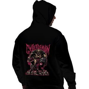 Daily_Deal_Shirts Pullover Hoodies, Unisex / Small / Black Cyberdemon