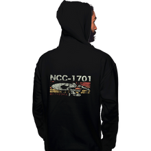 Load image into Gallery viewer, Shirts Pullover Hoodies, Unisex / Small / Black Retro NCC-1701

