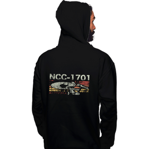 Shirts Pullover Hoodies, Unisex / Small / Black Retro NCC-1701