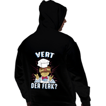Load image into Gallery viewer, Daily_Deal_Shirts Pullover Hoodies, Unisex / Small / Black Vert Der Ferk?

