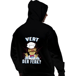 Daily_Deal_Shirts Pullover Hoodies, Unisex / Small / Black Vert Der Ferk?