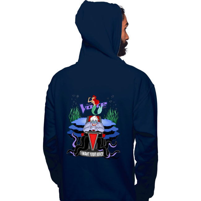 Secret_Shirts Pullover Hoodies, Unisex / Small / Navy I Want Your Voice