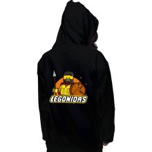 Load image into Gallery viewer, Daily_Deal_Shirts Pullover Hoodies, Unisex / Small / Black Legonidas
