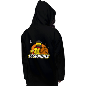 Daily_Deal_Shirts Pullover Hoodies, Unisex / Small / Black Legonidas