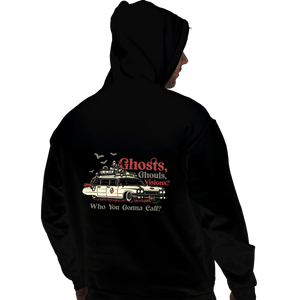 Daily_Deal_Shirts Pullover Hoodies, Unisex / Small / Black Ghosts And Ghouls