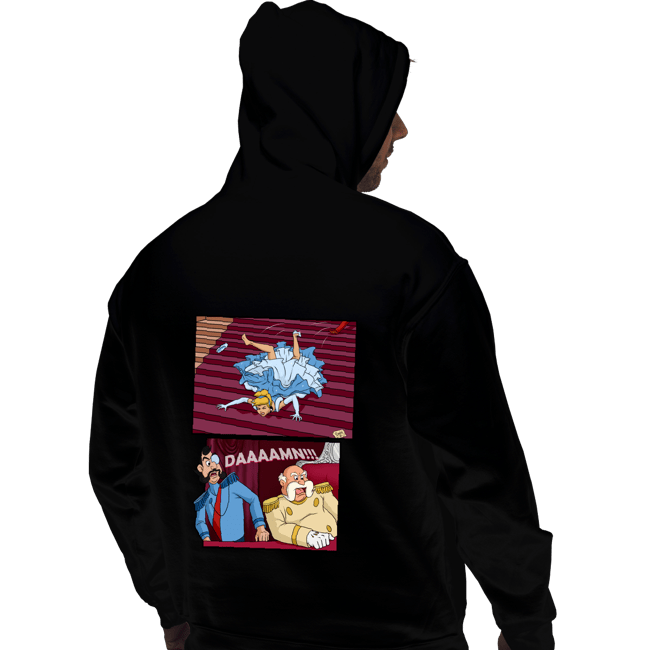 Secret_Shirts Pullover Hoodies, Unisex / Small / Black Falling Princess