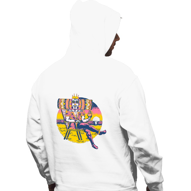 Secret_Shirts Pullover Hoodies, Unisex / Small / White A King's Rest