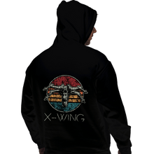 Load image into Gallery viewer, Shirts Pullover Hoodies, Unisex / Small / Black Vintage Fighter
