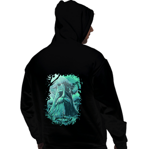 Daily_Deal_Shirts Pullover Hoodies, Unisex / Small / Black Hyrule Forest Hero