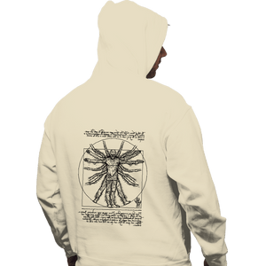 Daily_Deal_Shirts Pullover Hoodies, Unisex / Small / Sand Vitruvian Vecna