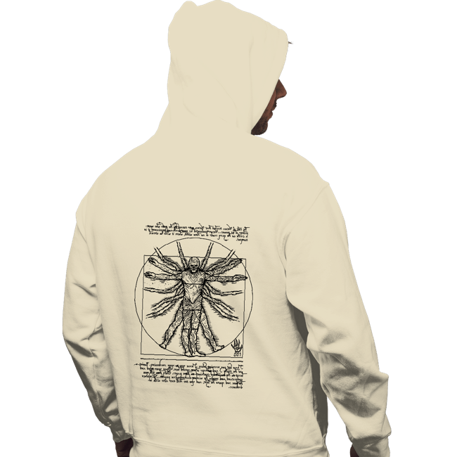 Daily_Deal_Shirts Pullover Hoodies, Unisex / Small / Sand Vitruvian Vecna