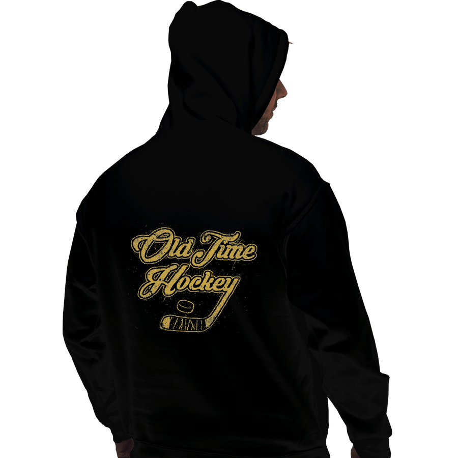 Shirts Pullover Hoodies, Unisex / Small / Black Old Time Hockey
