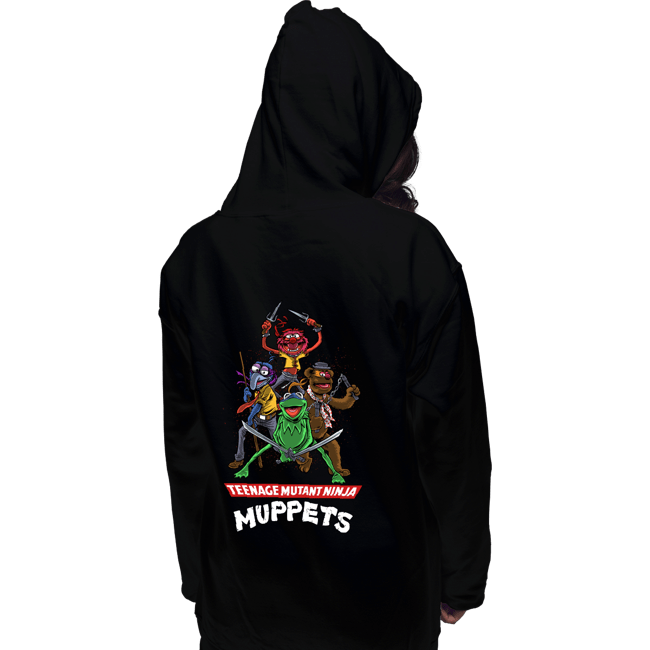 Secret_Shirts Pullover Hoodies, Unisex / Small / Black Teenage Mutant Ninja Muppets