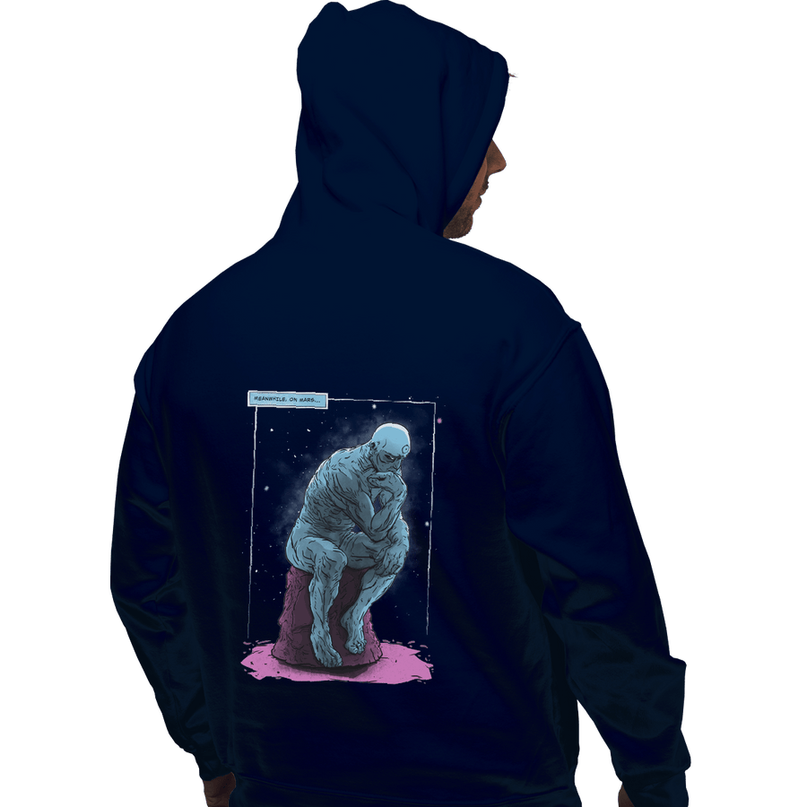 Shirts Zippered Hoodies, Unisex / Small / Navy Blue Thinker