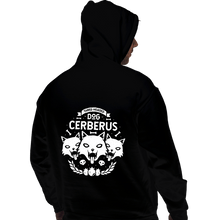 Load image into Gallery viewer, Shirts Pullover Hoodies, Unisex / Small / Black Three-headed Dog
