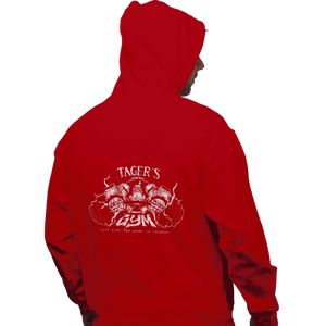 Shirts Pullover Hoodies, Unisex / Small / Red Tager's Gym