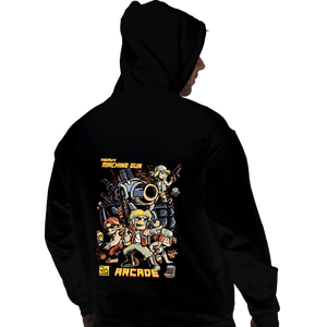 Daily_Deal_Shirts Pullover Hoodies, Unisex / Small / Black Metal Slug