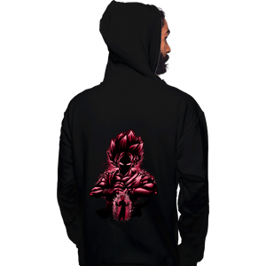 Shirts Pullover Hoodies, Unisex / Small / Black Super Saiyan Blue Kaioken