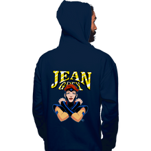 Load image into Gallery viewer, Daily_Deal_Shirts Pullover Hoodies, Unisex / Small / Navy Jean Grey 97
