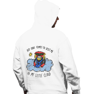 Daily_Deal_Shirts Pullover Hoodies, Unisex / Small / White Brak's Little Cloud