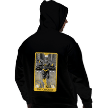 Load image into Gallery viewer, Daily_Deal_Shirts Pullover Hoodies, Unisex / Small / Black JL Tarot - The Chariot

