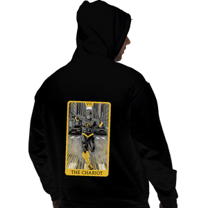 Daily_Deal_Shirts Pullover Hoodies, Unisex / Small / Black JL Tarot - The Chariot