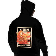 Load image into Gallery viewer, Shirts Pullover Hoodies, Unisex / Small / Black Orange Star Army
