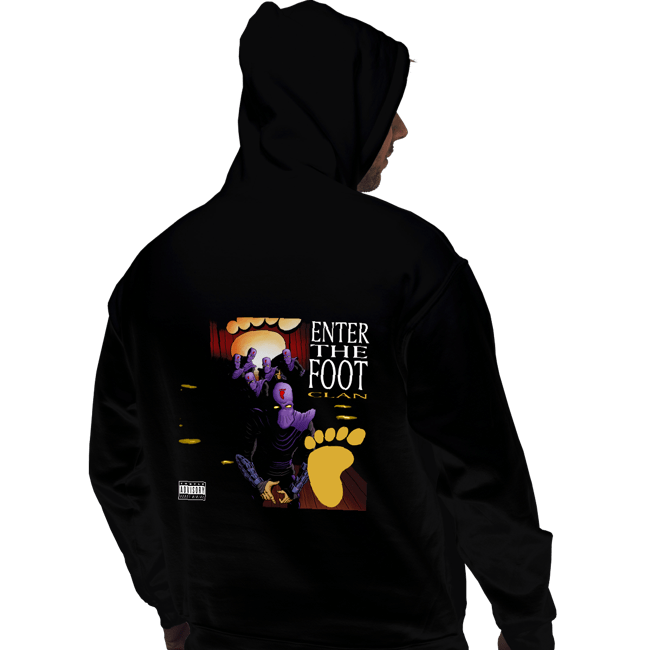 Daily_Deal_Shirts Pullover Hoodies, Unisex / Small / Black Enter The Foot Clan