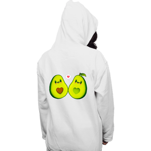 Shirts Pullover Hoodies, Unisex / Small / White Avocados Love