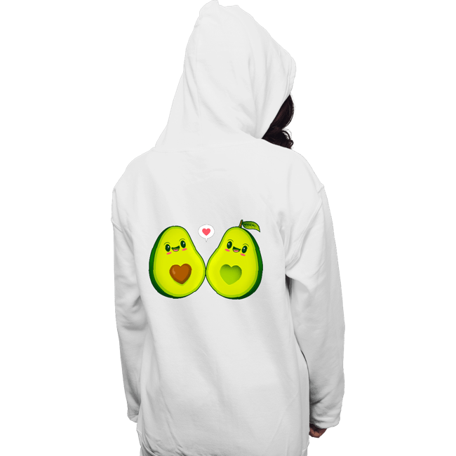 Shirts Pullover Hoodies, Unisex / Small / White Avocados Love