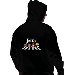 Daily_Deal_Shirts Pullover Hoodies, Unisex / Small / Black Chrono Trigger Road
