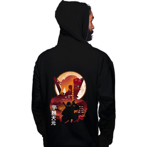 Daily_Deal_Shirts Pullover Hoodies, Unisex / Small / Black Demon Tengen