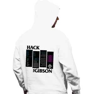 Secret_Shirts Pullover Hoodies, Unisex / Small / White Hackers The Gibson