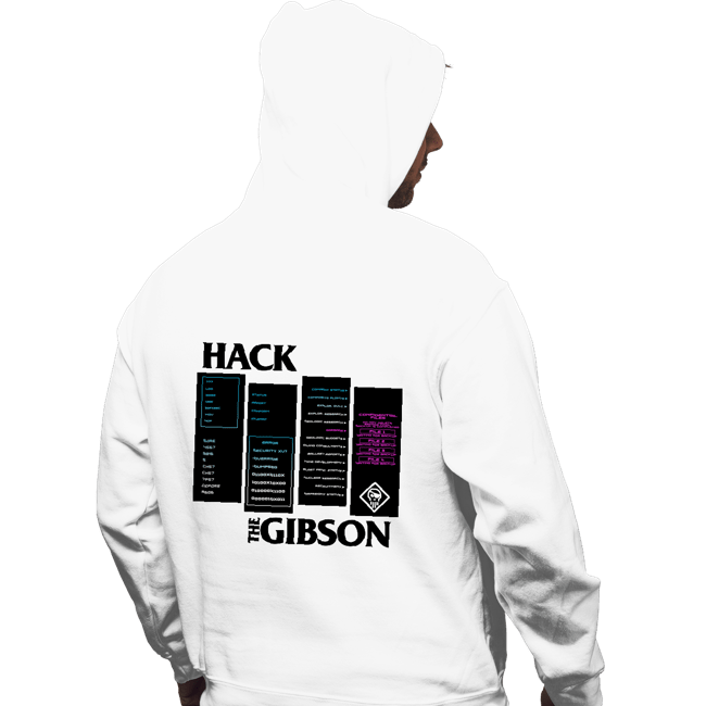 Secret_Shirts Pullover Hoodies, Unisex / Small / White Hackers The Gibson