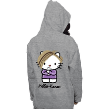 Load image into Gallery viewer, Secret_Shirts Pullover Hoodies, Unisex / Small / Sports Grey Karen Kitty
