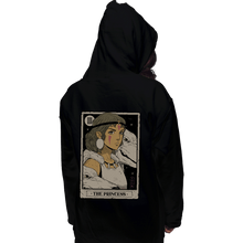 Load image into Gallery viewer, Daily_Deal_Shirts Pullover Hoodies, Unisex / Small / Black The Princess Vintage Tarot
